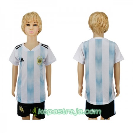 Billiga Fotbollströjor Argentina Barn WM 2018 Hemma tröja